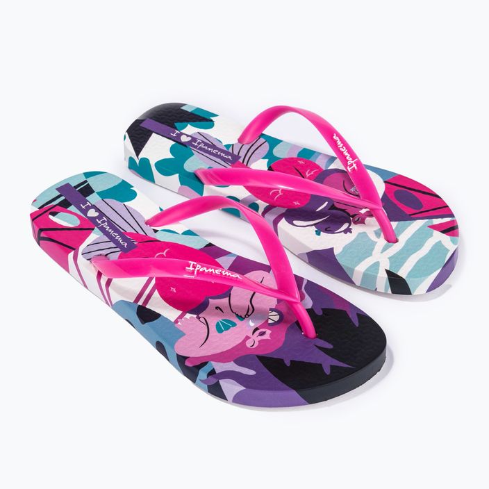 Ipanema Graffiti III women's flip flops white/pink