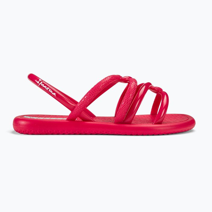 Ipanema Meu Sol girls' sandals dark pink/green 2