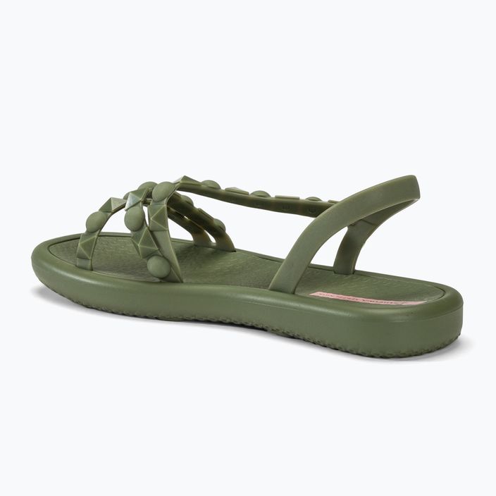 Women's Ipanema Meu Sol Flat green / pink sandals 3