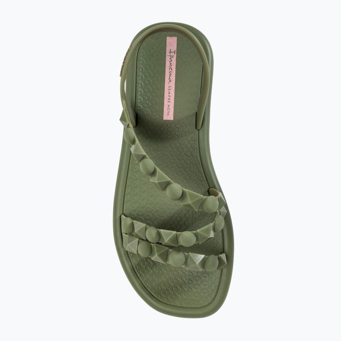 Women's Ipanema Meu Sol Flat green / pink sandals 5