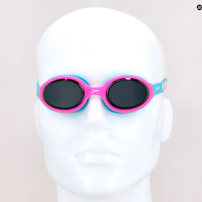 Speedo Illusion 3D children's swimming goggles bali blue/vegas pink/nautilus hologram 68-11597C621 8