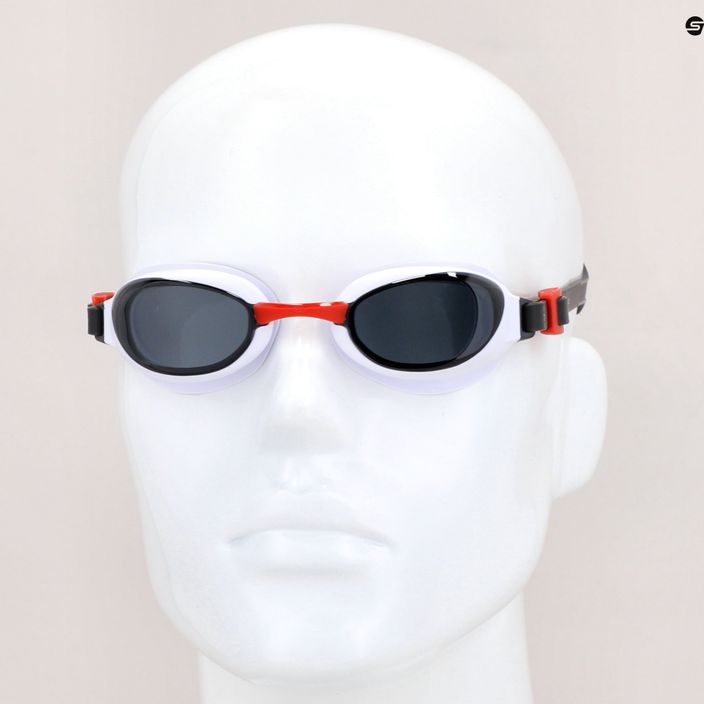 Speedo Aquapure black/white/red/smoke swimming goggles 8-090028912 6