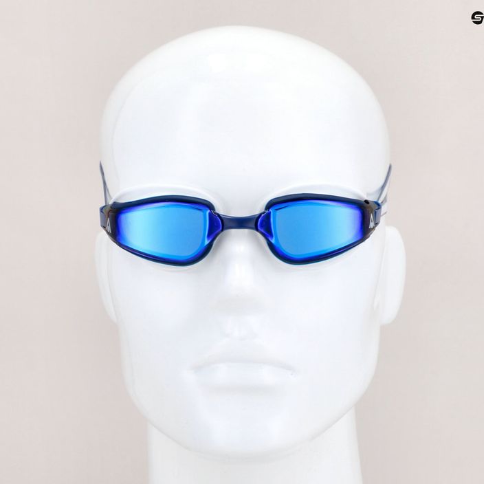 Aquasphere Fastlane blue/white/mirror blue swim goggles EP2994009LMB 5
