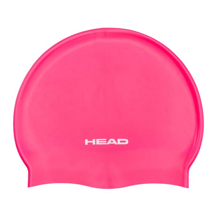 HEAD Silicone Flat FUCS children's swimming cap pink 2