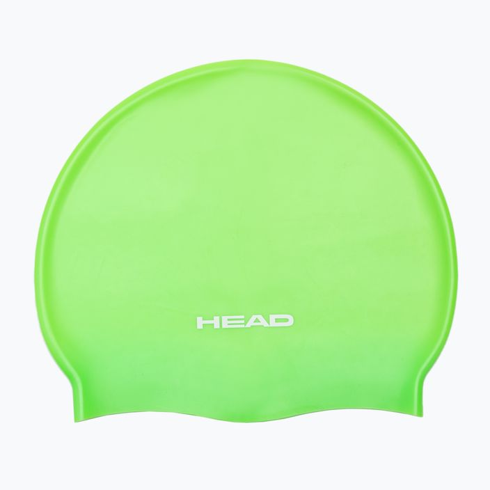 HEAD Silicone Flat LM children's swimming cap green 455006