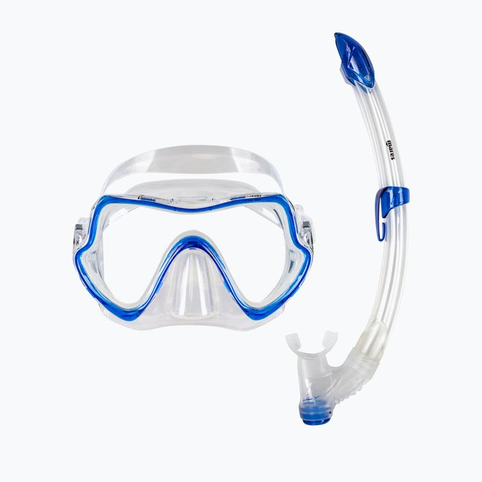 Mares Pure Vision clear blue diving set 411736 2