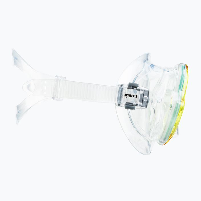 Mares Pure Vision diving set clear yellow 411736 4