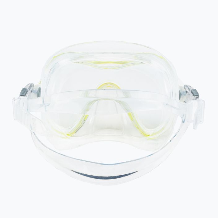Mares Pure Vision diving set clear yellow 411736 6