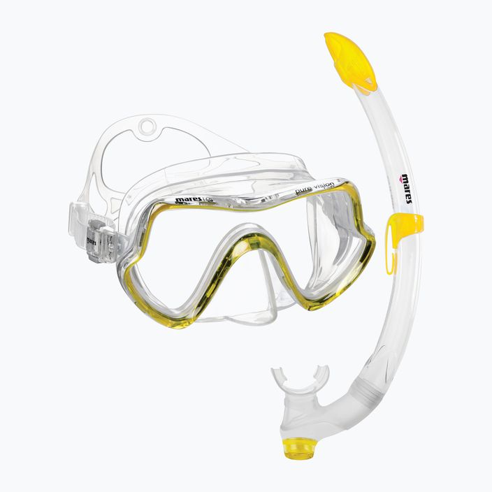 Mares Pure Vision diving set clear yellow 411736 8