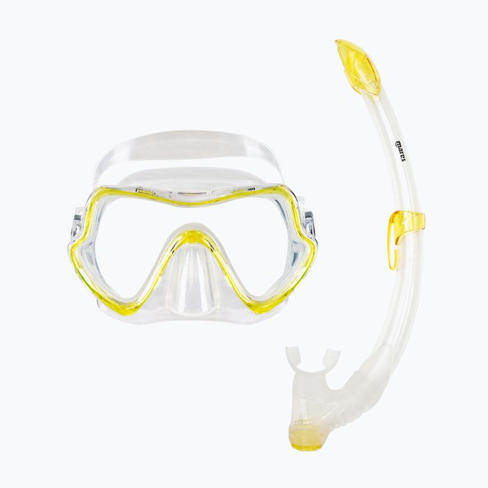 Mares Pure Vision diving set clear yellow 411736 9