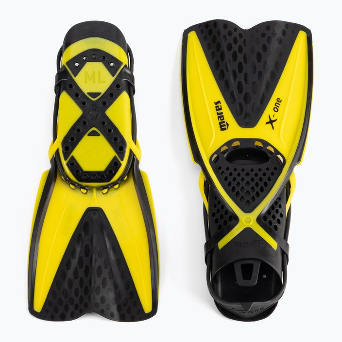 Mares X-One diving fins black/yellow 410337 2