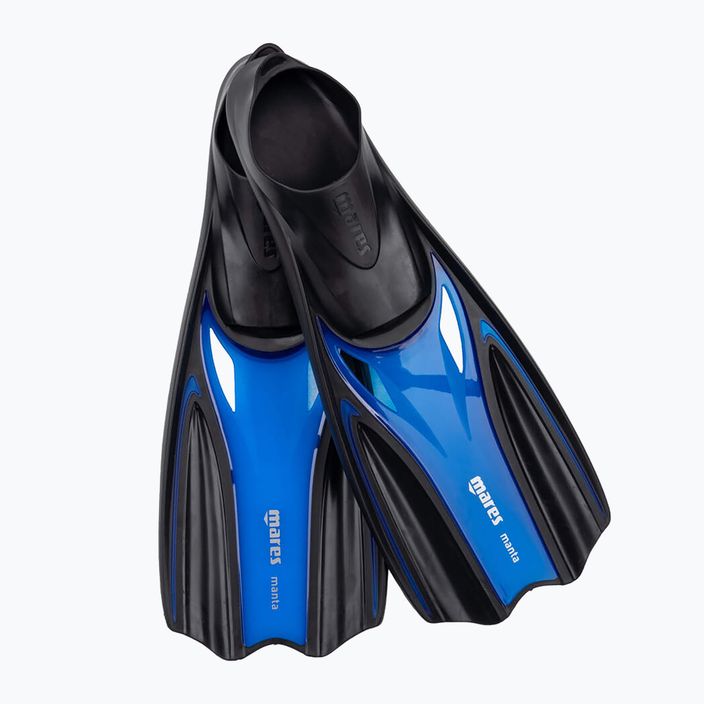 Mares Manta Junior blue reflex children's snorkel fins 2