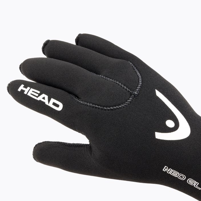 HEAD Neoprene Gloves Neo 3 black 4