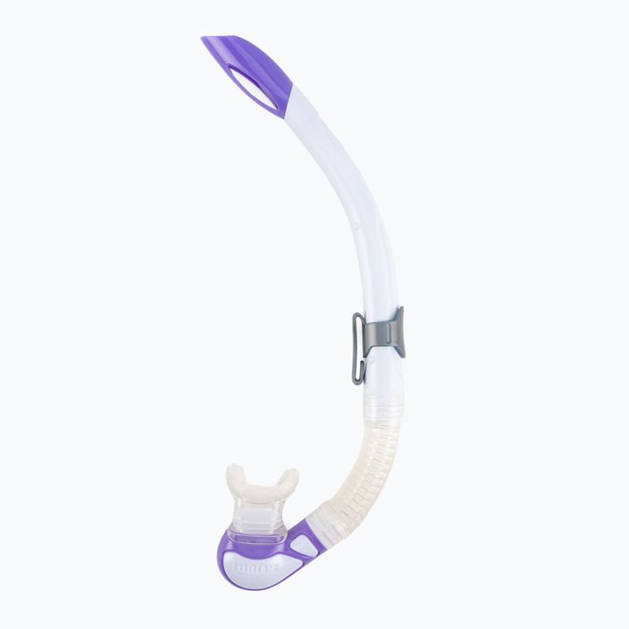 Mares Bay snorkel white and purple 411468