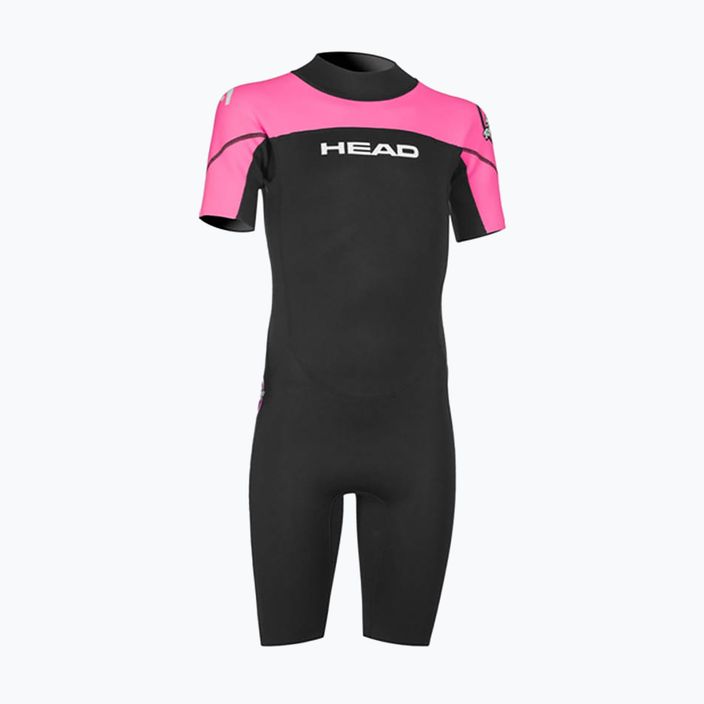 HEAD Sea Ranger 1.5 black/pink children's wetsuit