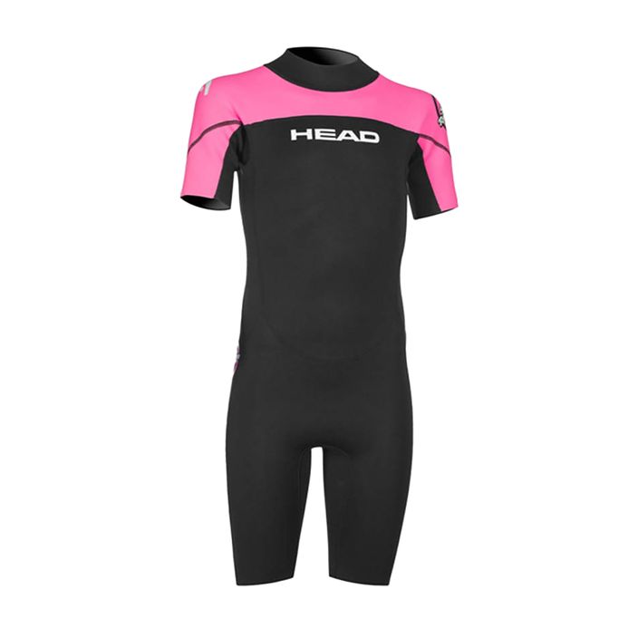 HEAD Sea Ranger 1.5 black/pink children's wetsuit 2