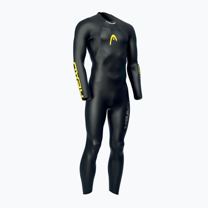 HEAD Ow Free 3.2 BKYW triathlon wetsuit black/yellow 452443 6