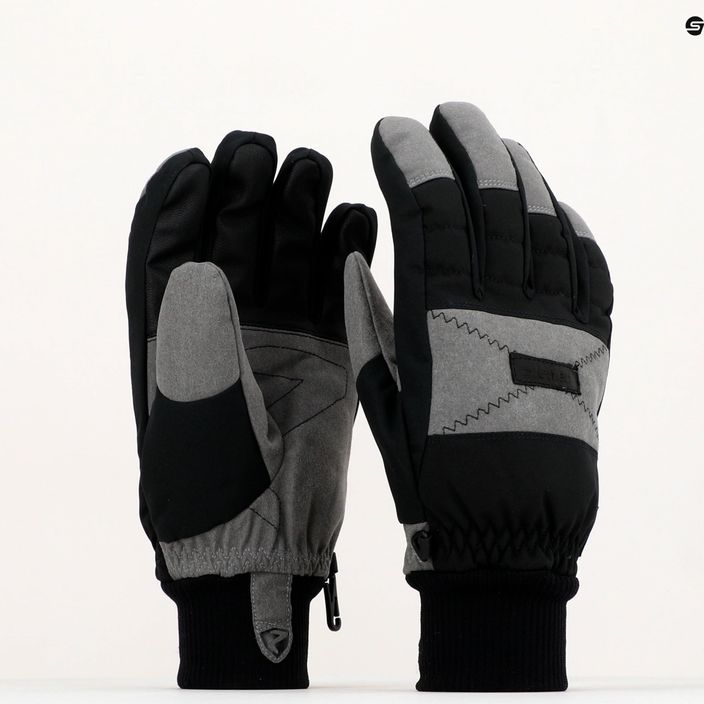 Men's ski glove ZIENER Gendo AS black 801088 10