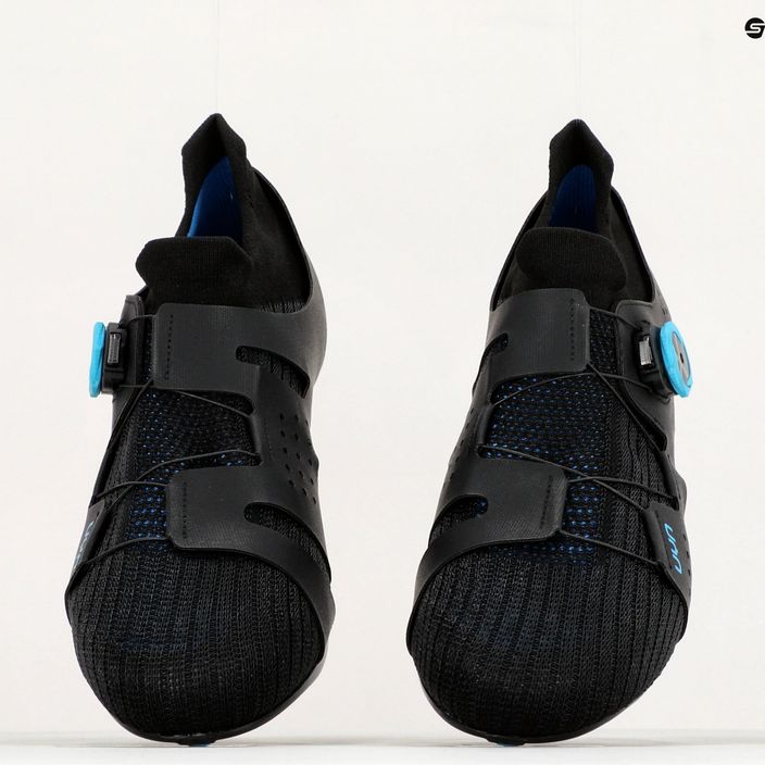 Men's road shoes UYN Naked Carbon black/blue 10