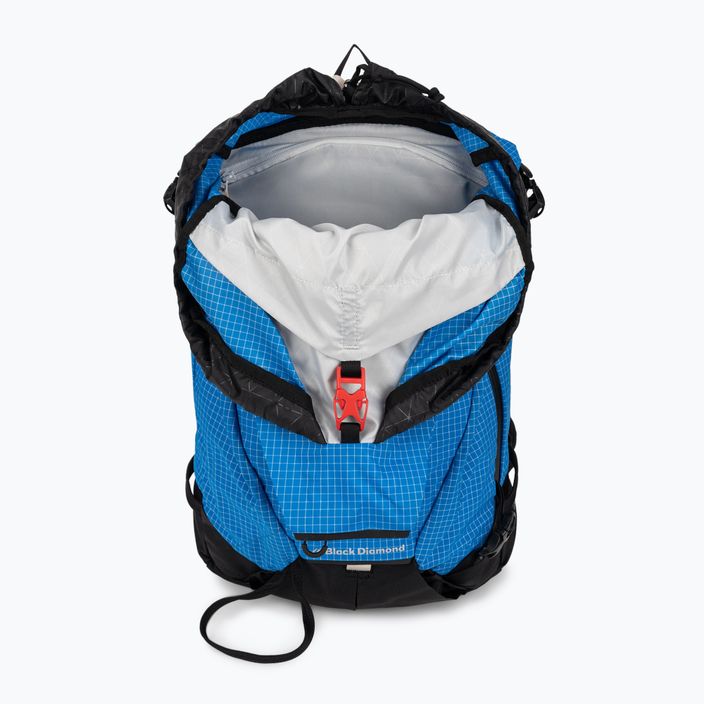 Black Diamond Cirque 35 ultra blue ski backpack 4