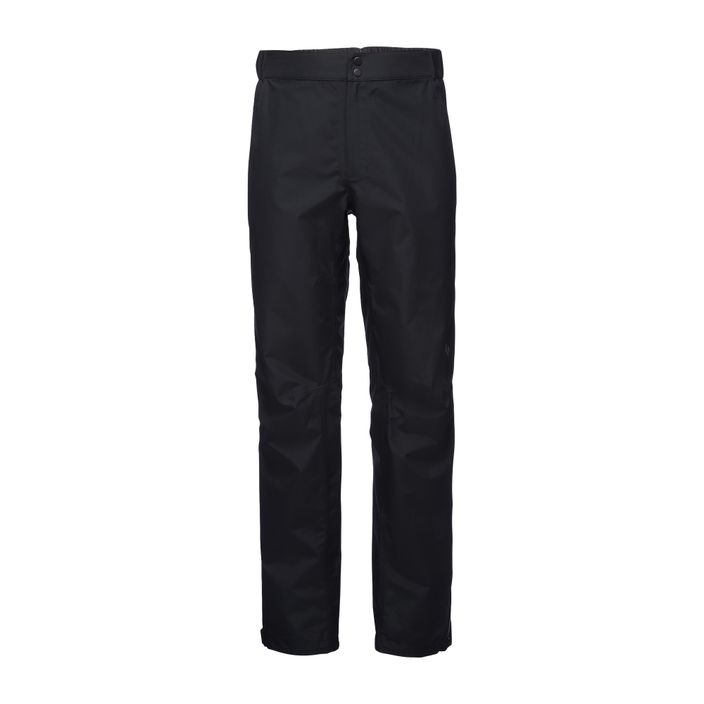 Men's Black Diamond Liquid Point rain trousers black AP7410000002SML1 5