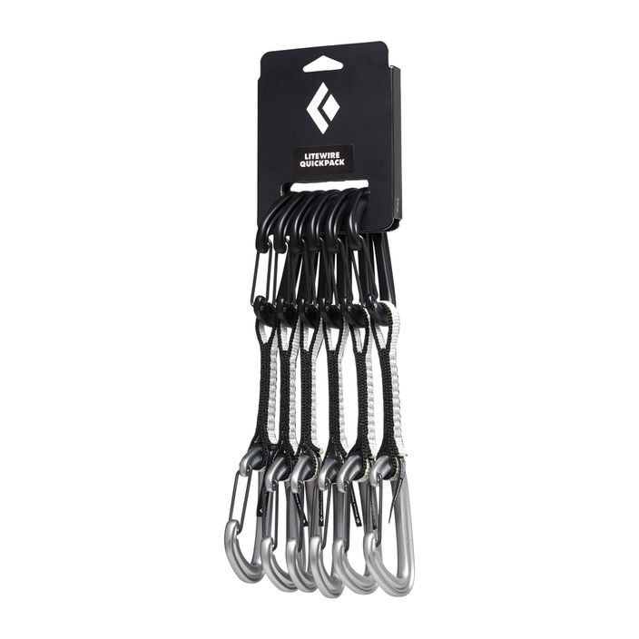 Black Diamond Litewire Quickpack climbing express set 6 pcs. 12 cm BD3811310000ALL1 2