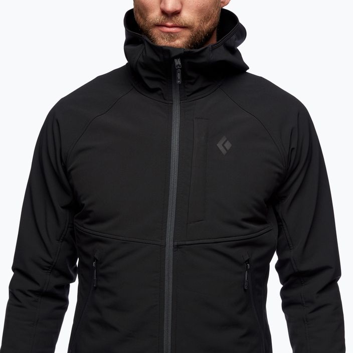 Men's softshell jacket Black Diamond Element Hoody black AP7440240002LRG1 4