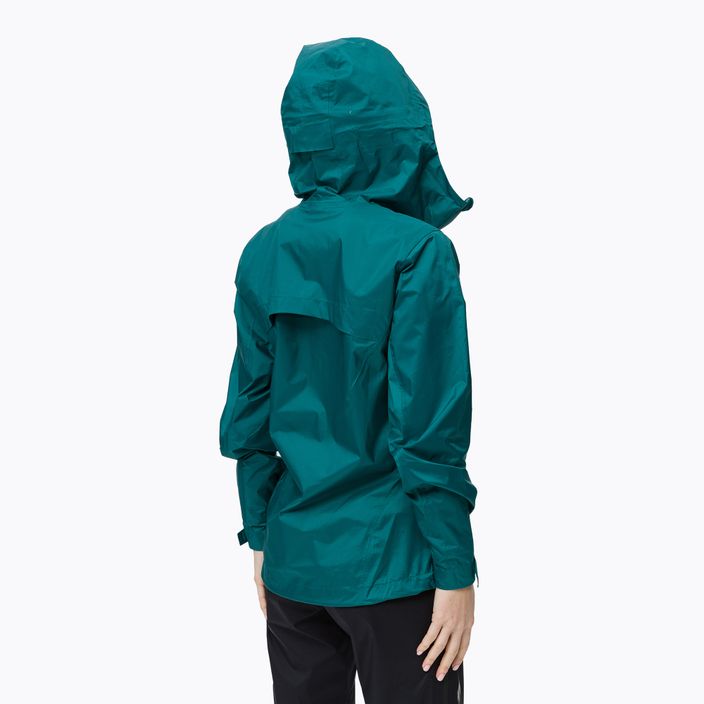 Black Diamond Treeline women's rain jacket green AP7450093032XSM1 4