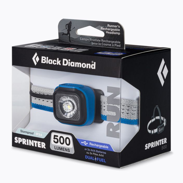Black Diamond Sprinter 500 head torch blue BD6206704031ALL1