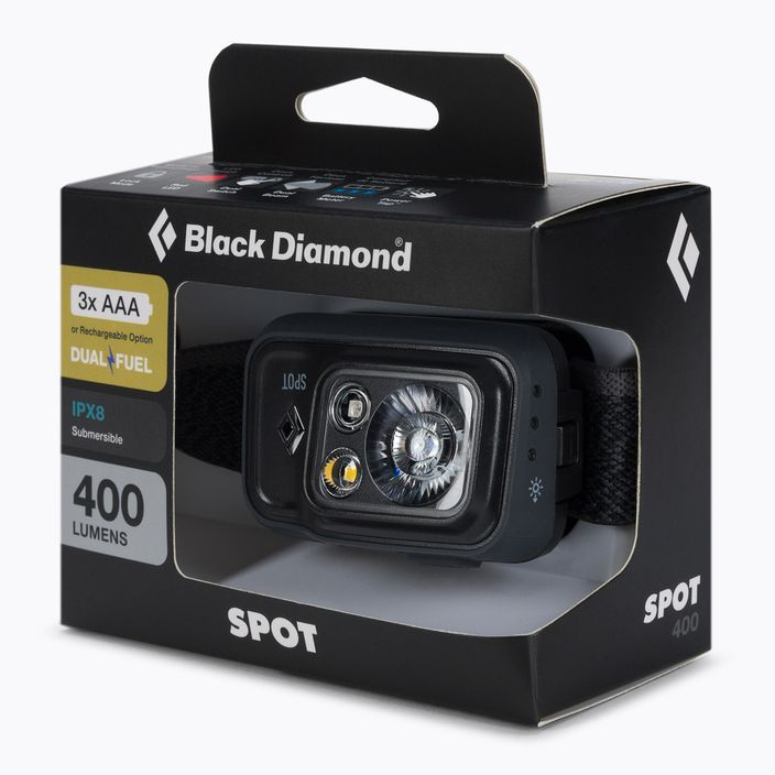 Black Diamond Spot 400 head torch grey BD6206720004ALL1