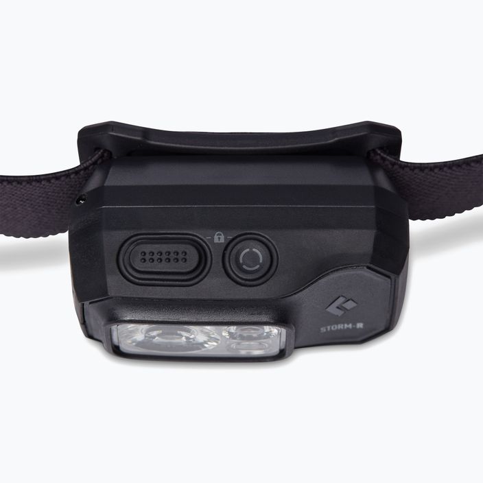 Black Diamond Storm 500-R black head torch 3