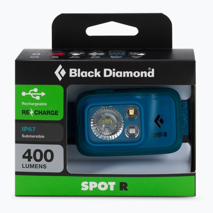 Black Diamond Spot 400-R head torch blue BD6206764004ALL1 2