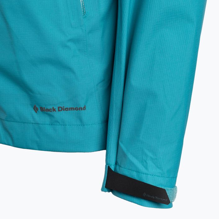 Women's Black Diamond Highline Stretch rain jacket blue AP7450014055LRG1 8
