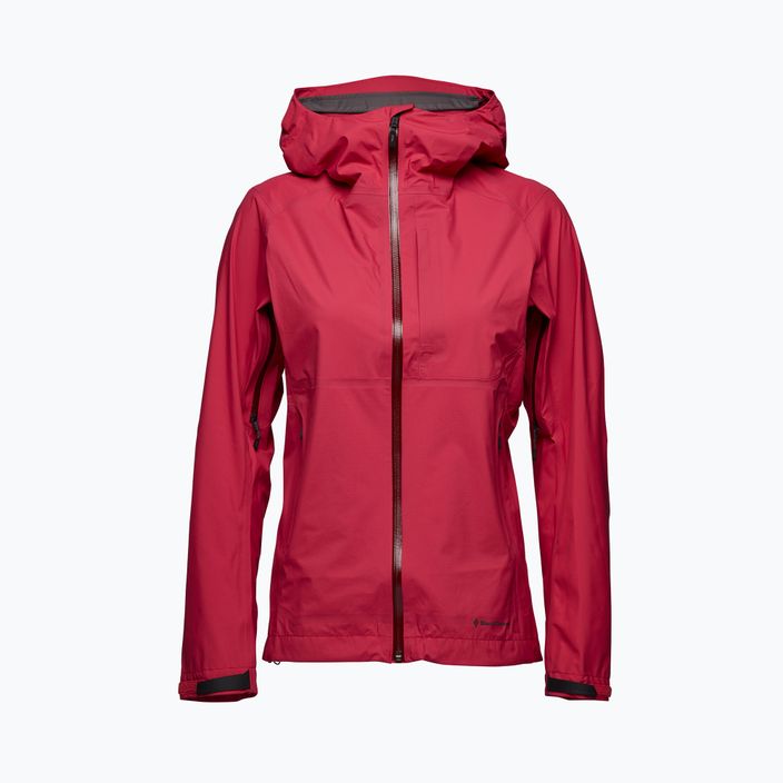 Women's Black Diamond Highline Stretch rain jacket red AP7450016034MED1 5
