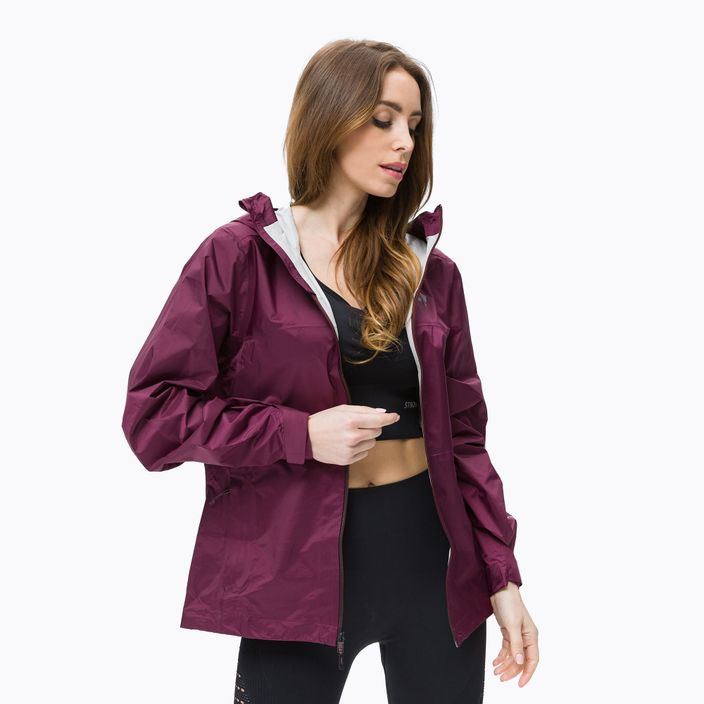 Black Diamond Treeline women's rain jacket purple AP7450095016XSM1