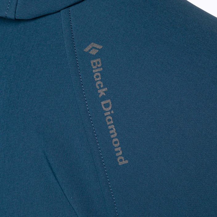 Men's softshell jacket Black Diamond Element Hoody navy blue AP7440244013LRG1 11