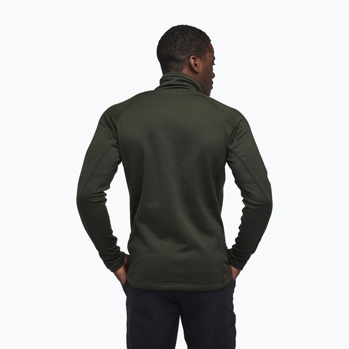Men's Black Diamond Factor green trekking sweatshirt AP7440533021 2