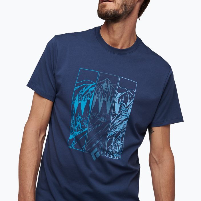 Men's trekking t-shirt Black Diamond Multi Sport navy blue AP7302454014LRG1 4