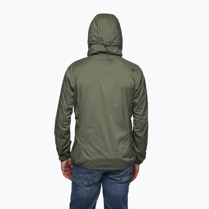 Men's softshell jacket Black Diamond Alpine Start Hoody green AP7450233010 2