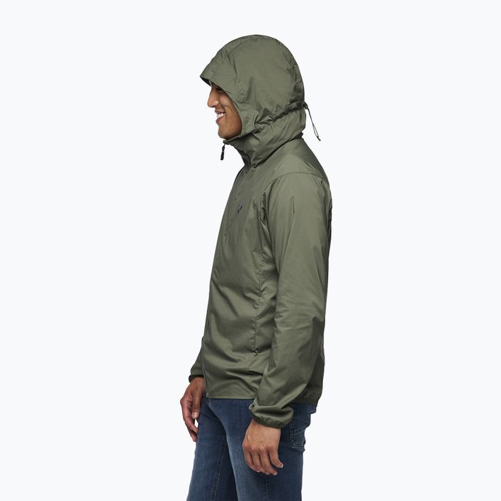 Men's softshell jacket Black Diamond Alpine Start Hoody green AP7450233010 3