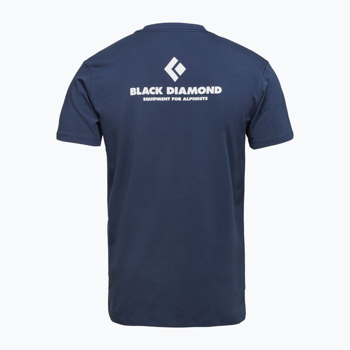 Men's Black Diamond Equipmnt For Alpinist indigo t-shirt 5