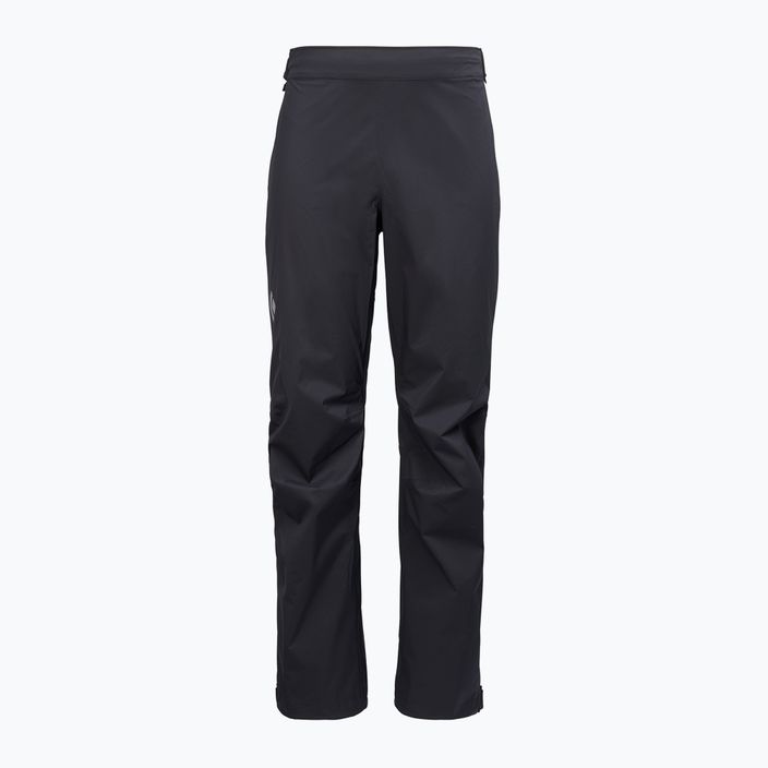 Men's rain trousers Black Diamond Fineline Stretch FZ black