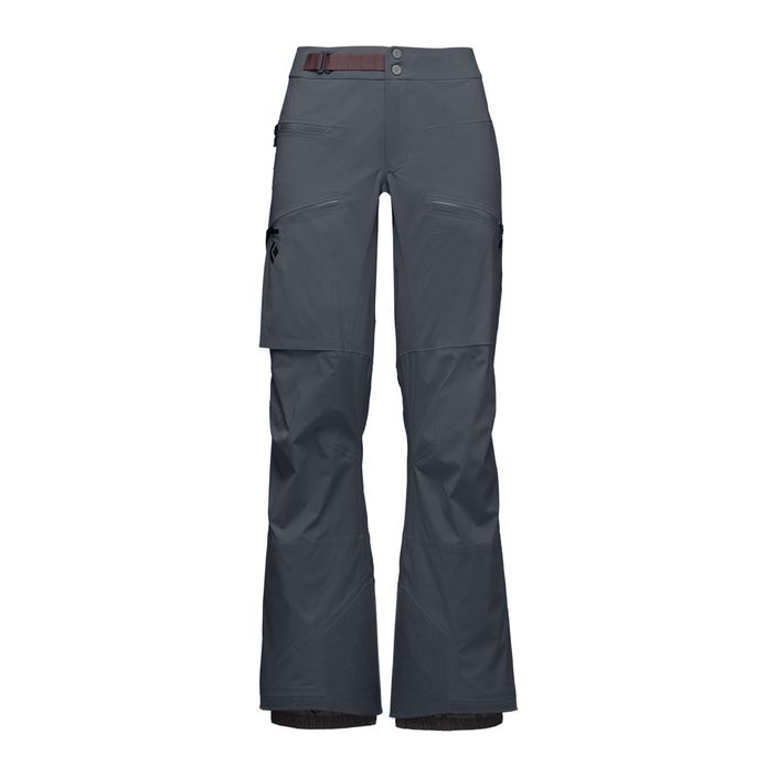 Women's ski trousers Black Diamond Recon LT Stretch carbon 2