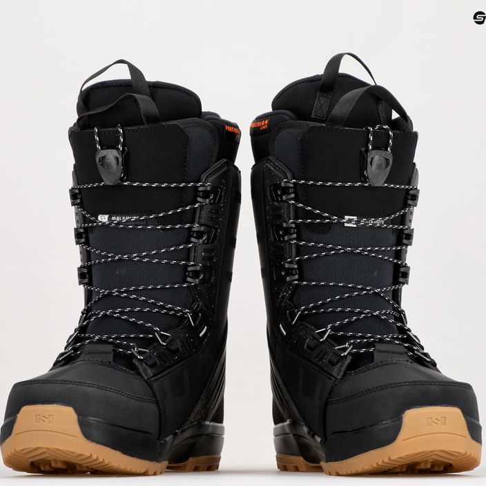 Men's snowboard boots Salomon Malamute black L41672300 16