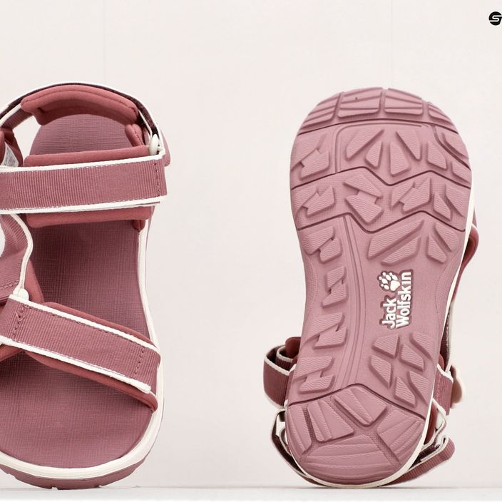 Jack Wolfskin Seven Seas 3 pink children's trekking sandals 4040061 17