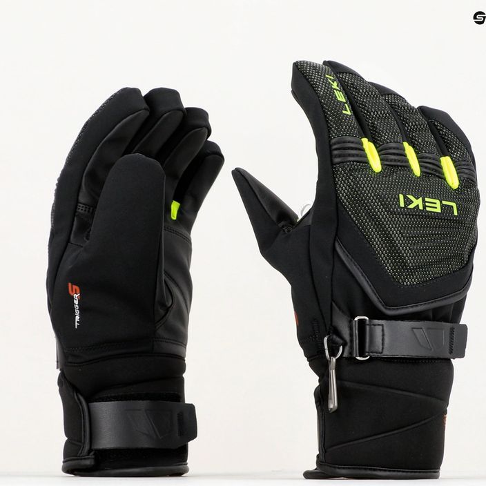 LEKI Race Coach C-Tech S children's ski glove black 652803701 9