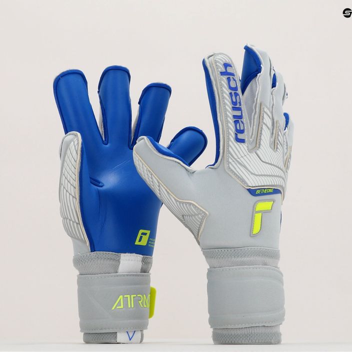 Reusch Attrakt Gold X Evolution Cut grey goalkeeper gloves 5270964 10