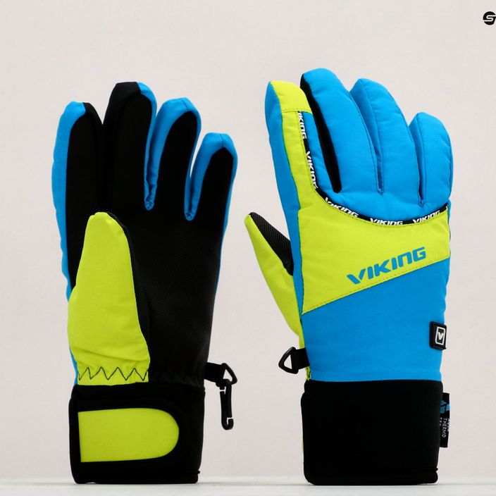 Children's ski glove Viking Fin blue 120/19/9753/15 8