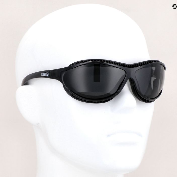 Ocean Sunglasses Tierra De Fuego shiny black/smoke 12200.1 7