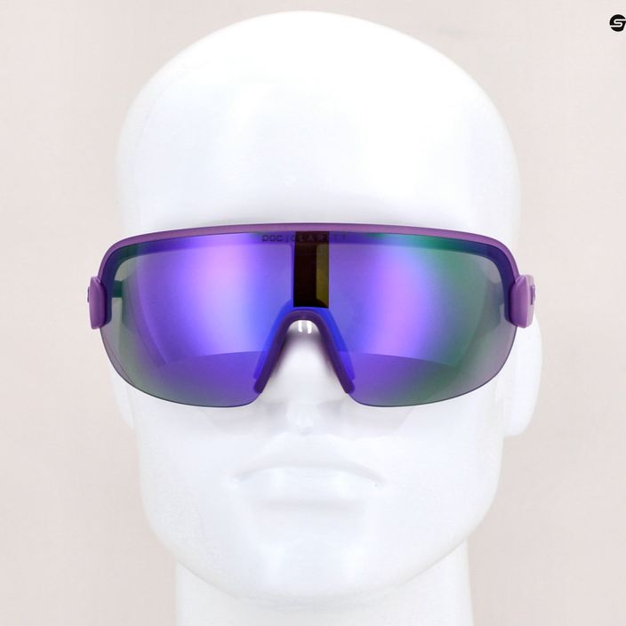 Bicycle goggles POC Aim sapphire purple translucent/clarity define violet 9